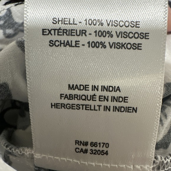 Anthropologie Rohit Kamra Women's L Multicolor Floral Printed Crop Bell Sleeves - Picture 12 of 13